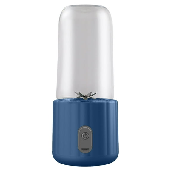 CASAFUN Portable Rechargeable Juicer Small Juicer Cup with 6 Blades, Student Home Multifunctional Juicer Machine 380ml Handheld for Sports, Travel