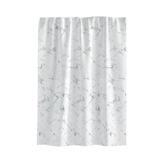 CASAFUN Printed Shower Curtain No Holes with Hook, Bathroom Curtain Shade Toilet Partition Drapes for Living Room Bedroom Window