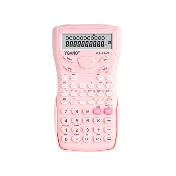CASAFUN Protable Scentifc Calculator with Large LCD Display,back to School Supplies for Kids,Small Desktop Calculator Standard Function for Home,Office,School,Class and Business