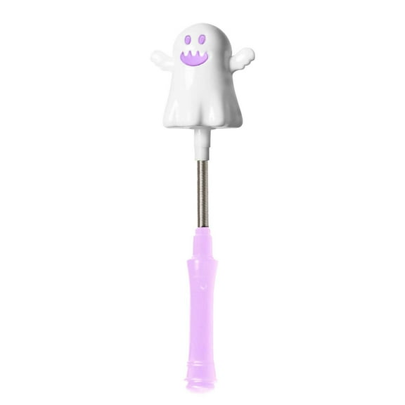 CASAFUN Pumpkin Light-up Wand, Halloween Light-up Ghost Wand, Pumpkin Shake Toys, Glow Pumpkin Stick, Ghost Flashing Wand, Halloween Favors, Light-up Wand for Kids, Pumpkin Ghost Toy