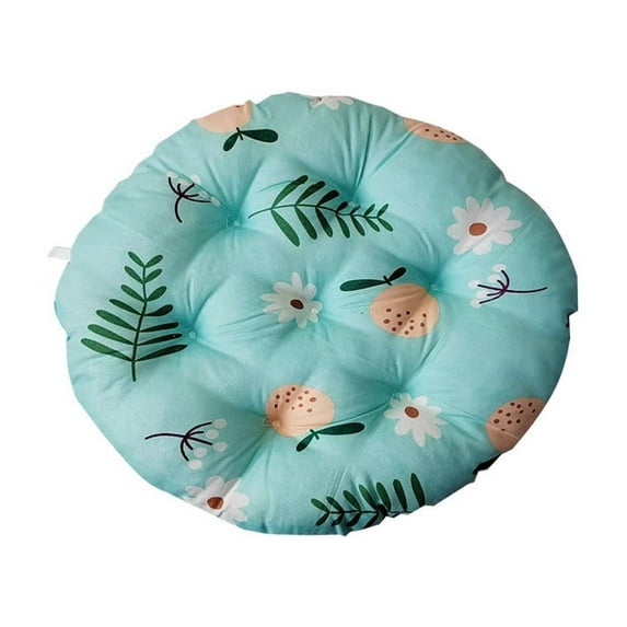 CASAFUN Round Futon Pillows Seating for Adults & Kids,Seat Cushion for Office Chair,Meditation Floor Pillow for Yoga Balcony Living Room Tatami Outdoor,Cushion Pad for Long Seating