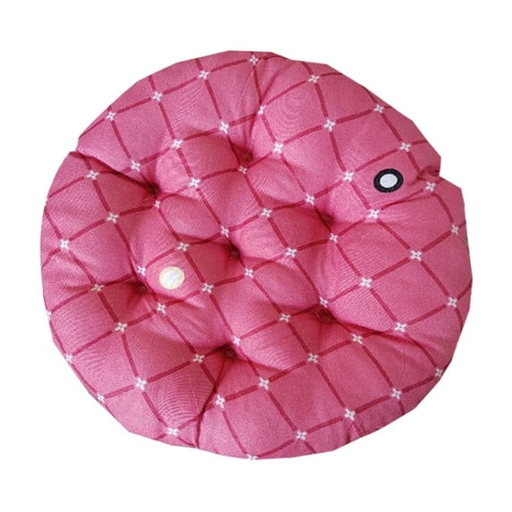 CASAFUN Round Futon Pillows Seating for Adults & Kids,Seat Cushion for Office Chair,Meditation Floor Pillow for Yoga Balcony Living Room Tatami Outdoor,Cushion Pad for Long Seating