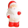 thumbnail image 1 of CASAFUN Santa Claus Figurine, Christmas Snowman Santa Table Decorations, Plastic Santa Claus Tabletop Figurine Statue, Home Kitchen Table Holiday Xmas Party Decor, 1 of 7