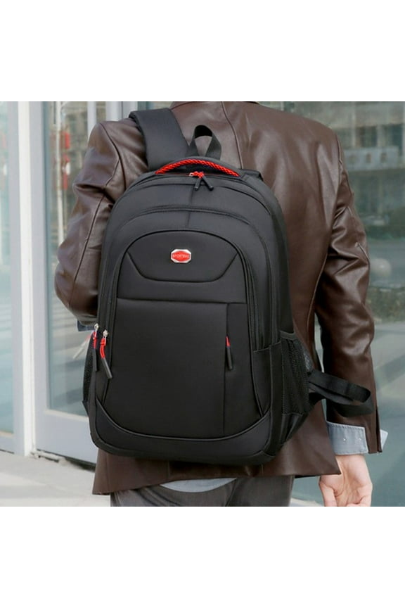 Shoulder Bag Men's High-end Laptop Backpack Men's Fashionable Casual Large-capacity Oxford Cloth Water-Resistant Travel Backpack for Men/Women Crossbody Bag Men's Gift