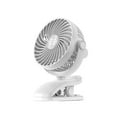 thumbnail image 1 of CASAFUN Silent Oscillating Table Fan with a desktop clip for Everywhere Cooling Fan with Powerful Airflow 3 Speeds Bedroom Fan with 720 Degree Adjustable Tilt for Home Office Dorm Bedroom Stroller, 1 of 7