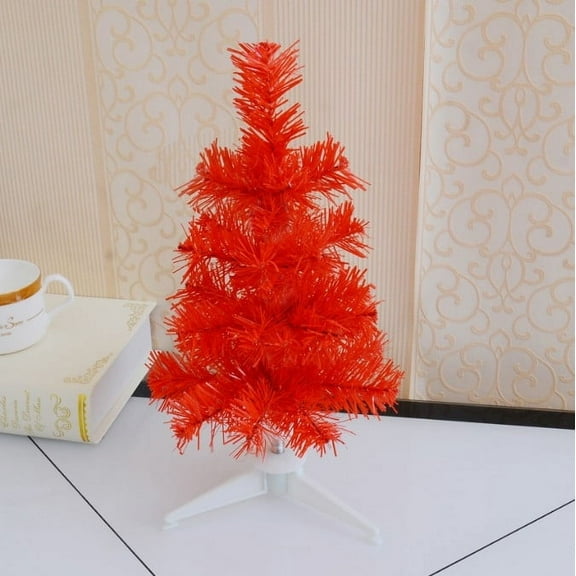 Cififendec Silver Christmas Tree 30cm Tinsel Artificial Small Mini Xmas Pine Trees Decorations Tabletop Centerpiece Mantel Home Decor