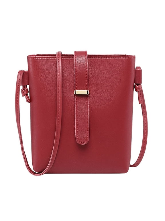 Small Crossbody Purse for Women Adjustable Strap Shoulder Bag Sling Tote Leather Handbag for Phone Wallet