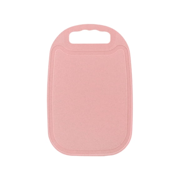 CASAFUN Small Cutting Boards For Kitchen,Double Sided Wheat Straw Cutting Board, Easy Grip Handle,Non-Slip With Grinding Area,Dishwasher Safe