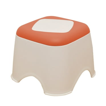 CASAFUN Small Plastic Stool,Offers Extra Seating Portable,Bottom Non-Slip Design,Feet Stool/Changing His Shoes Stool