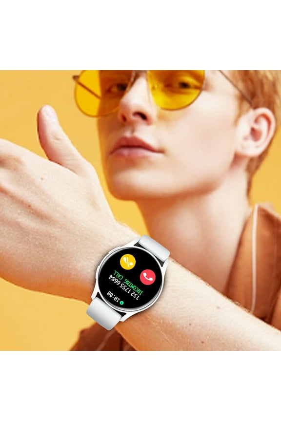 Smartwatch with Customized HD Full Touchcontrol Dial for Men Women(Answer/Make Call),Intelligent voice assistant IP67 Swimming Waterproof,Activity Tracker for Android iOS