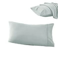 thumbnail image 1 of CASAFUN Soft Standard Pillow Cases,Brushed Microfiber Pillow Covers, Wrinkle, Fade-proof, Stain Resistant Aqua Pillow Cases with Envelope Closure for Sound Sleepers, 20x26 Inches, 1 of 2