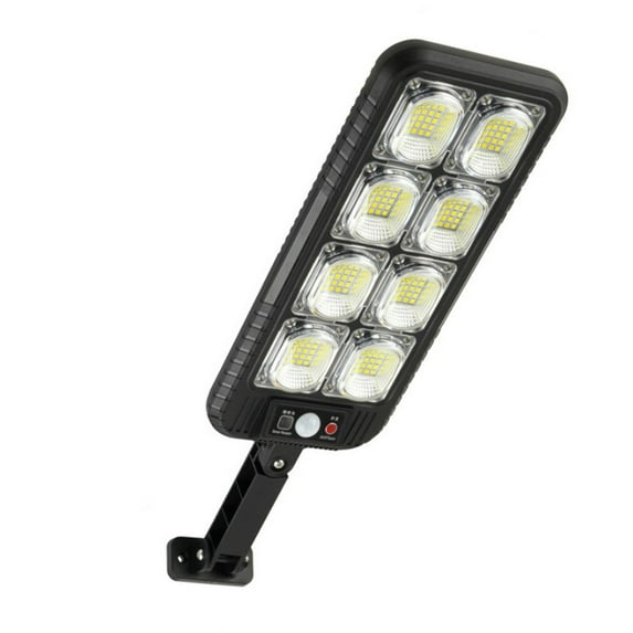 CASAFUN Solar Street Lights Solar Security Wall Light with 3 Modes,Outdoor Solar Parking Lights with Wireless Motion Sensor for Garden Street Yard Patio Garage