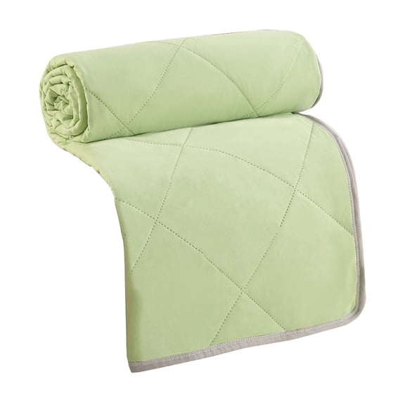 CASAFUN Soybean Fiber Refrigeration Quilt Cool Quilt, Washed Cotton Quilt Core, Single Machine Washable Thin Quilt for Sleep Nap Travel Car Sofa 39.37x59.05in