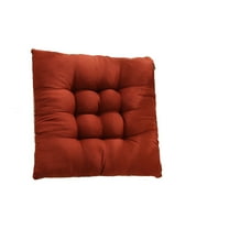 CASAFUN Square Solid Color Pillows Seating for Adults & Kids,Seat Cushion for Office Chair,Meditation Floor Pillow for Yoga Balcony Living Room Tatami Outdoor,Cushion Pad for Long Seating