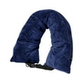 thumbnail image 1 of CASAFUN Stuffable Travel Pillow-Stuffable Neck Pillow for Travel-Soft Velvet Stuffable Travel Neck Pillow Portable Plane Neck Pillow Case Cover Stuffable with Clothes for Airplane, 1 of 6