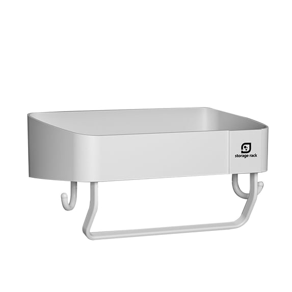 CASAFUN Stylish Corner Bathroom Counter Organizer, Practical Bathroom Sink Organizer, Versatile Bathroom Organizer for Countertop Storage, Compact Bathroom Corner Shelf