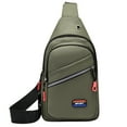 thumbnail image 1 of CASAFUN Stylish Men's Waterproofing Nylon Chest Bag with Multiple Storage Area ,Large Capacity Multi-Layer Crossbody Bag Breathable Front Pack for Outdoor Travel Sports Hiking Cycling Running, 1 of 8
