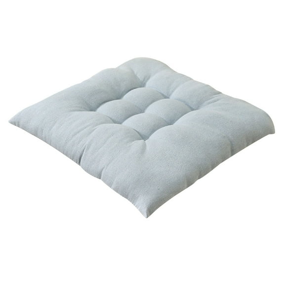 CASAFUN Thicken Squares Pillows Seating for Adults & Kids, Fall Seat Cushion for Office Chair,Meditation Floor Pillow for Yoga Balcony Living Room Tatami Outdoor,Cushion Pad for Long Seating