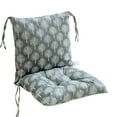 thumbnail image 1 of CASAFUN Thickened Sun Lounge Chair Cushion with Ties and Back, Non-Slip Rocking Chair Sofa Cushion, Reversible Soft Sun Lounger Recliner Cushion Pad for Window Patio Beach Indoor/Outdoor, 1 of 7