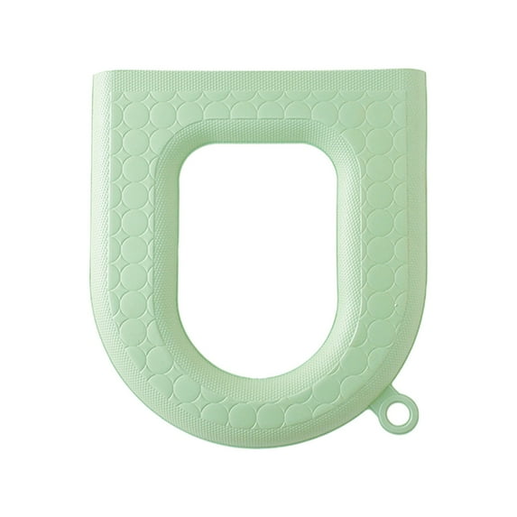 CASAFUN Toilet Seat Warmer, EVA Elongated Toilet Seat Cover, Padded Toilet Seat Cushion, O-shaped Washable or Portable Toilet Lid Tank Cover