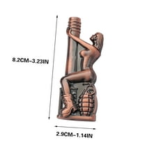 CASAFUN Torch Lighters, Butane Lighters, Adjustable Jet Flame Torch Lighters, Windproof Butane Refillable Gas Torch Lighter Candle Lighter for Home, Kitchen, Grill, BBQ, Fireworks