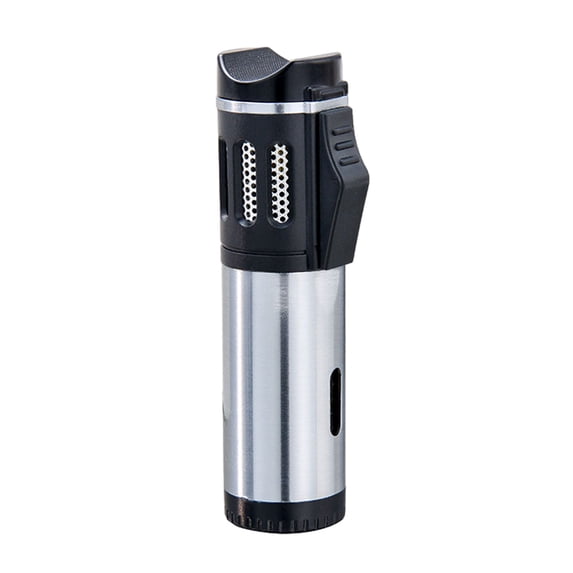 CASAFUN Torch Lighters, Butane Lighters, Adjustable Jet Flame Torch Lighters, Windproof Butane Refillable Gas Torch Lighter Candle Lighter for Home, Kitchen, Grill, BBQ, Fireworks