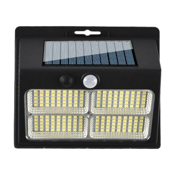 CASAFUN Ultra-Bright Solar Outdoor Lights with 3 Modes and Remote Control, Motion Sensor Solar Powered Lights IP65 Waterproof ,Wall Security Lights for Fence Yard Garden Patio Front Door