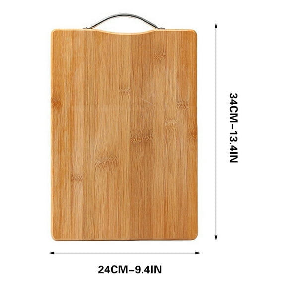 CASAFUN Wood Cutting Boards for Kitchen, Large Cutting Board for Meat, Dishwasher Safe Reversible Double Sided Chopping Boards with Easy Grip Handle for Cooking