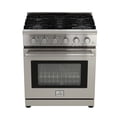 thumbnail image 1 of CASAINC 30 inch. 4.55 cu. ft. Front Control Freestanding Gas Range with Oven in Stainless Steel, 1 of 9