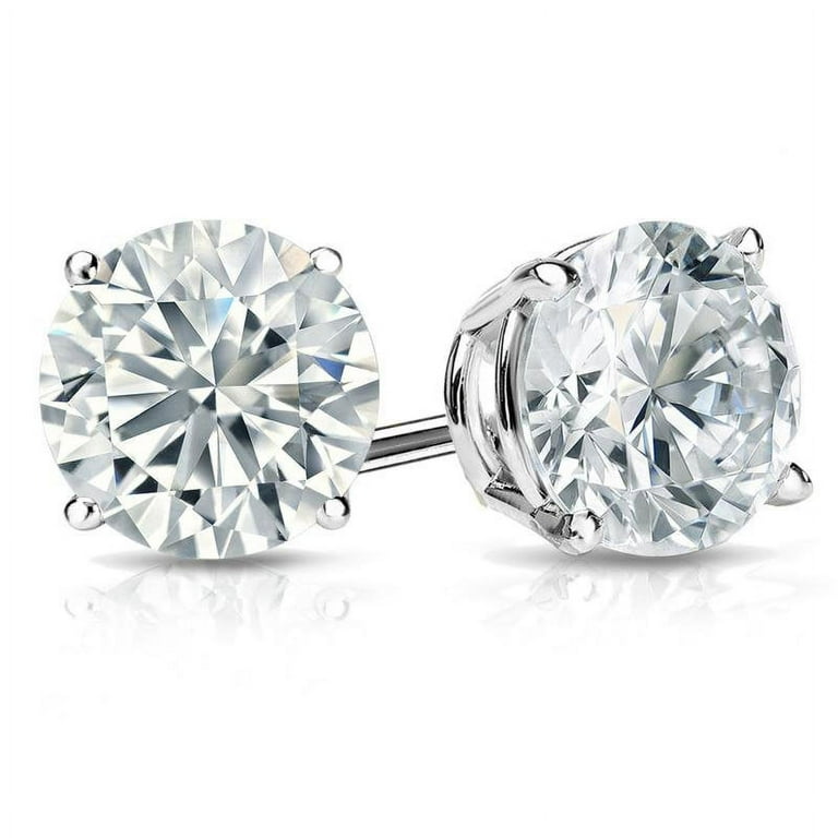 Diamond earrings 2024 on sale walmart