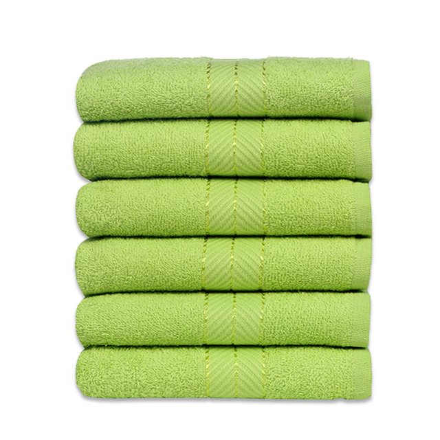 CASALINO 6 Pc Hand Towels, 100 Cotton Ultra Soft, Towels for Gym