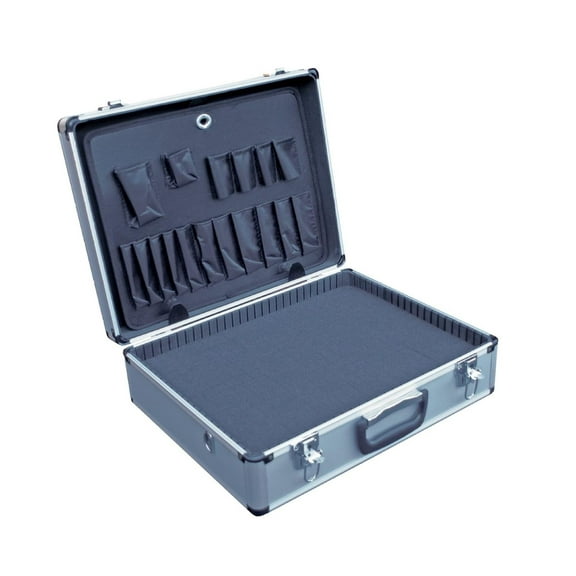 CASE-1814-FM Aluminum Tool Case - Foam Insert, 14" Length X 18" Width X 6" Height, 6 lbs.