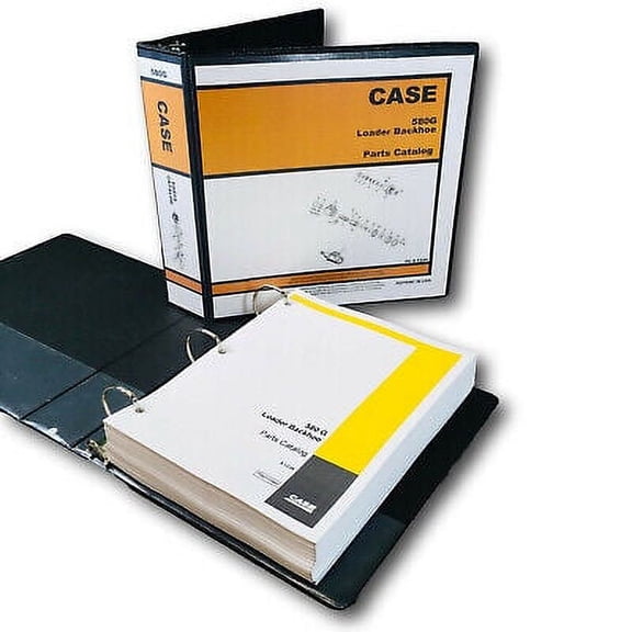 CASE 580G BACKHOE PARTS MANUAL CATALOG BOOK ASSEMBLY SCHEMATIC EXPLODED VIEWS