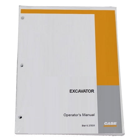 CASE 580N EP Tier 4B Backhoe Operator's Owners Operation & Maintenance Manual - Part Number # 47861408