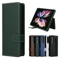 thumbnail image 1 of CASE For Samsung Galaxy Z Fold 3 5G Detachable Magnetic Leather Wallet Case With S Pen Slot, 1 of 10