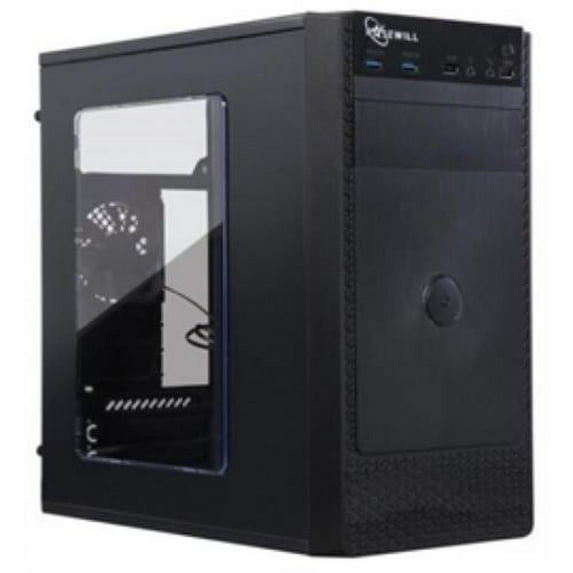 Rosewill 214585 Cs Fbm-x1 1x120mm Fan 2xusb 2.0 3.0 Atx Black Computer Case Retail