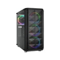 thumbnail image 1 of Rosewill SPECTRA D100 ATX Mid-Tower Gaming PC Computer Case, Supports 240mm & 360mm Liquid Coolers, 4 Dual-Ring RGB LED Fans, Steel Mesh Airflow, Tempered Glass, LED Mode Control, 1 of 5