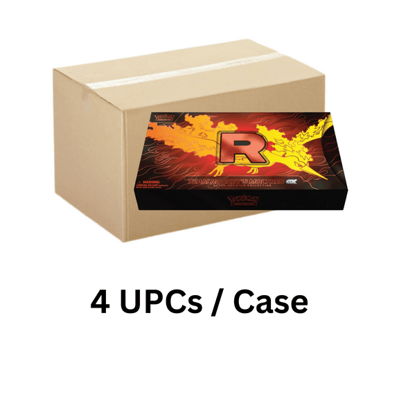 CASE Team Rockets Moltres ex Ultra-Premium Collection English Pokemon Trading Card Game