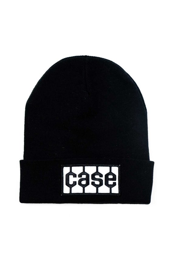 CASE Tire Tread Logo Black Knit Beanie CTKH