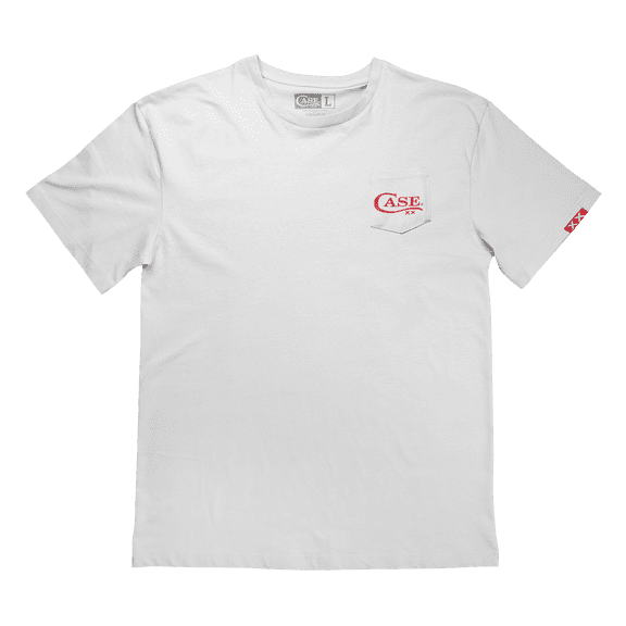 CASE XX Knives Bradford Keystone Athletic Gray Cotton XX-Large Pocket T-Shirt