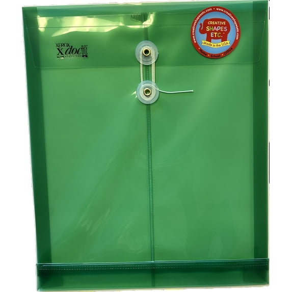 CASE of 48 POLY STRING-TIE EXPANDABLE Folder