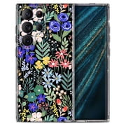 CASEFIV Precise Cutouts for Camera Lenses Slim Fit Protective Cover Samsung Galaxy S24 Plus Blue