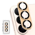 thumbnail image 1 of CASEFIV for Samsung Galaxy S26 Plus Camera Lens Protector Tempered Glass Camera Cover,9H Hardness Aluminum Metal Lens Film,Anti-Scratch Strong Stickiness Case Friendly,1 Pack Gold, 1 of 8