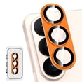 thumbnail image 1 of CASEFIV for Samsung Galaxy S26 Plus Camera Lens Protector Tempered Glass Camera Cover,9H Hardness Aluminum Metal Lens Film,Anti-Scratch Strong Stickiness Case Friendly,1 Pack Orange, 1 of 8