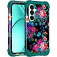 thumbnail image 1 of CASEFIV for Samsung Galaxy S26 Plus Case,[Magnetic Invisible Stand][Military-Grade Drop Protection] Slim Glossy Marble Pattern Back Shockproof Protective Phone Cover,Purple Marble, 1 of 7