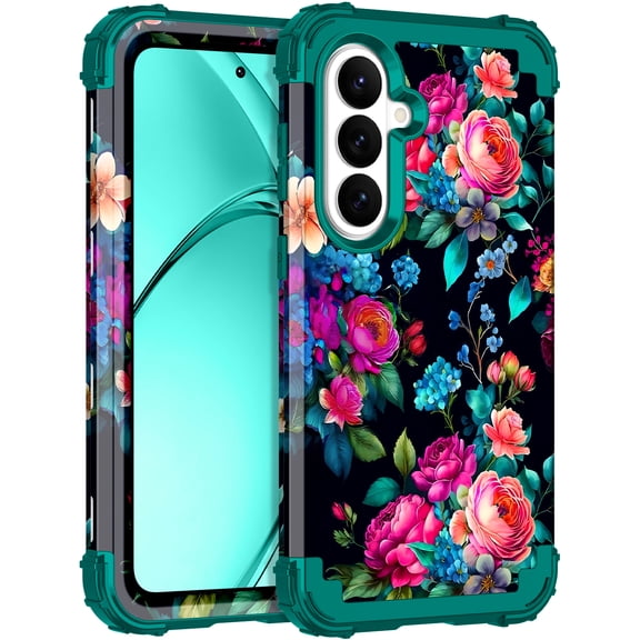 CASEFIV for Samsung Galaxy S26 Plus Case,[Magnetic Invisible Stand][Military-Grade Drop Protection] Slim Glossy Marble Pattern Back Shockproof Protective Phone Cover,Purple Marble