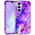 thumbnail image 1 of CASEFIV for Samsung Galaxy A16 5G Case,Shockproof Rugged Military Grade Drop Protection,Heavy Duty Cell Phone Cover for Galaxy A16 5G,Deep Purple, 1 of 5