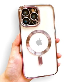 CASEFREAK Clear Metallic Plated Case for iPhone 13 Pro (6.1") - Rose Gold
