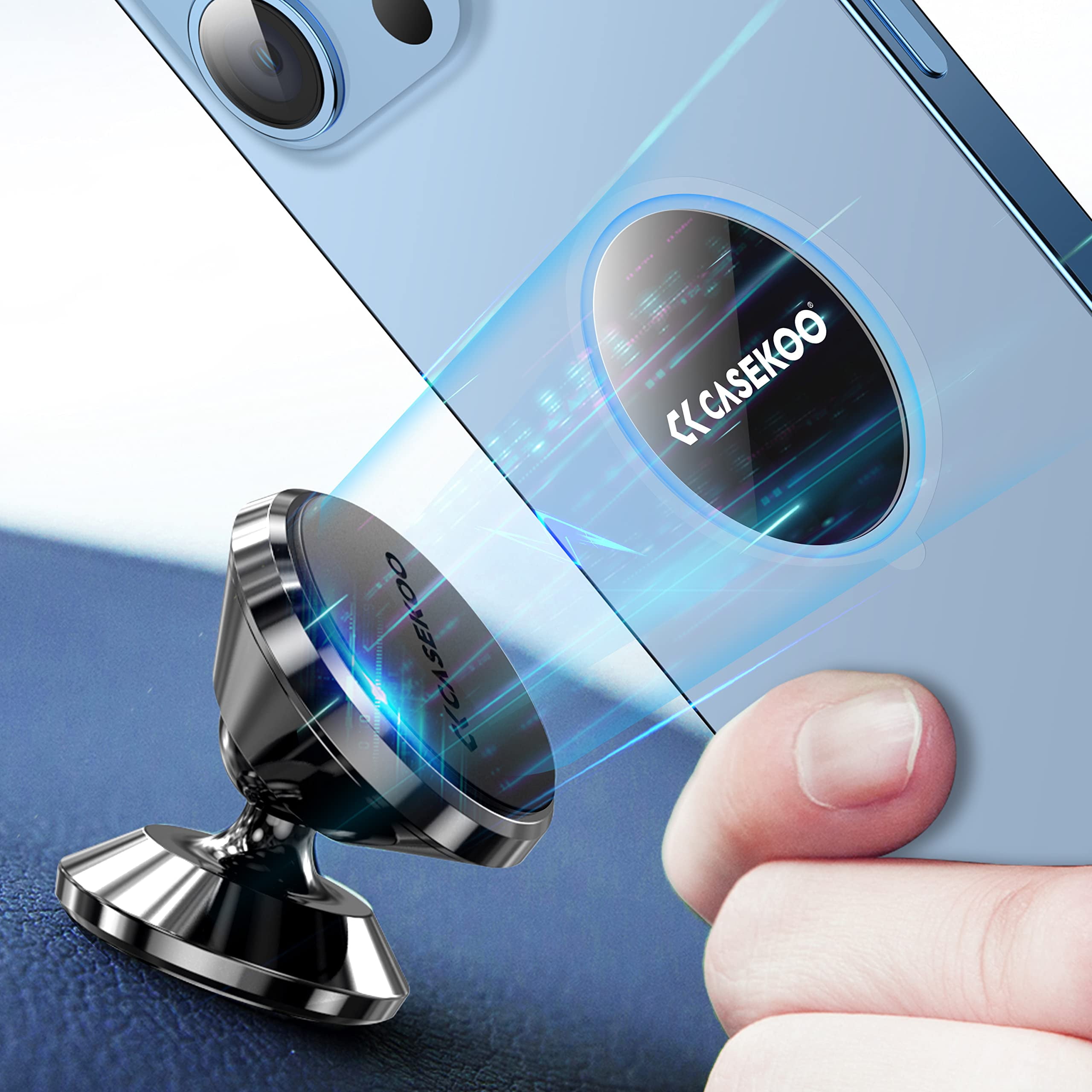 CASEKOO [2023 Upgraded] Phone Mount for Car [No.1 Powerful