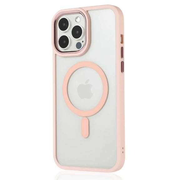 CASELIX Magnetic Case for iPhone 14 Case Protective-Compatible with Magsafe for iPhone 14 Case for Women, 6.1 inch, Pink